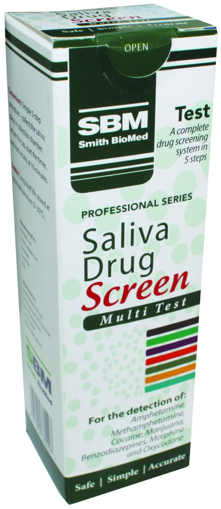 Saliva Drug Screen Multi Test Smith Biomed