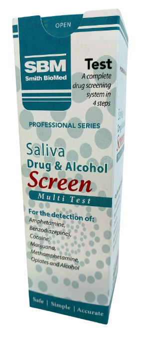 SBM saliva drug and alcohol screen multi test